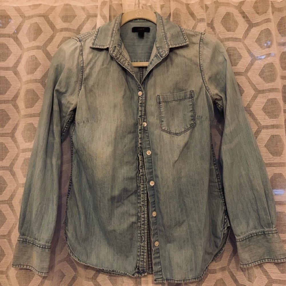 JCrew Denim Button Down Shirt